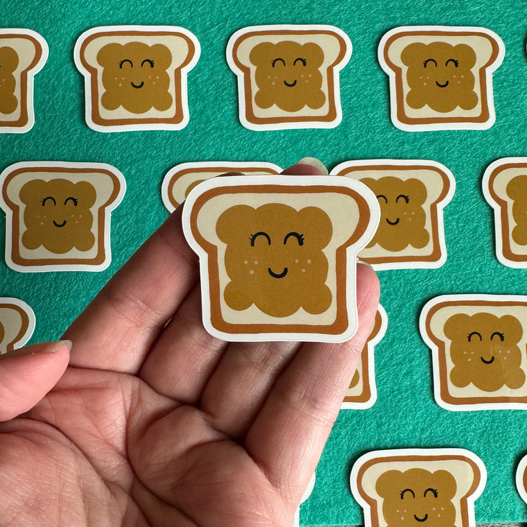 Peanut Butter Toast Sticker