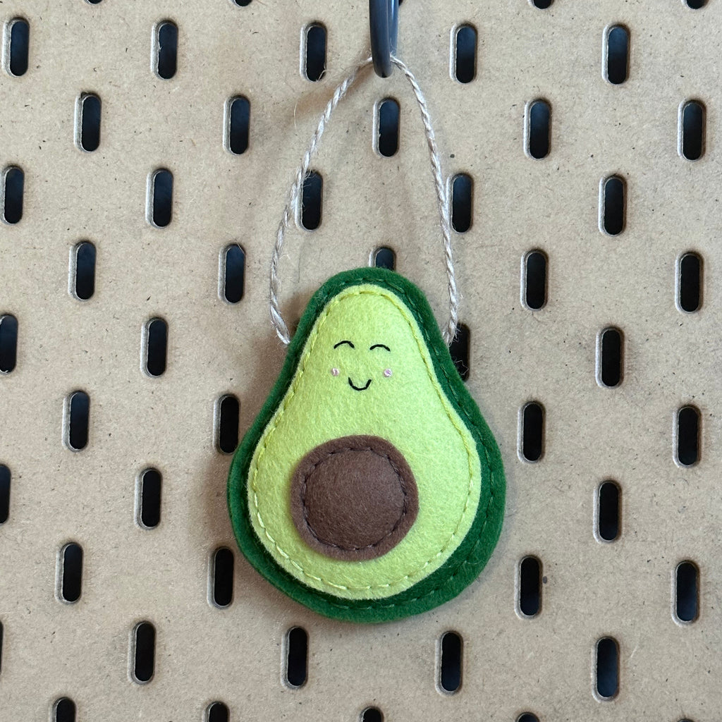 Avocado Wool Felt Ornament