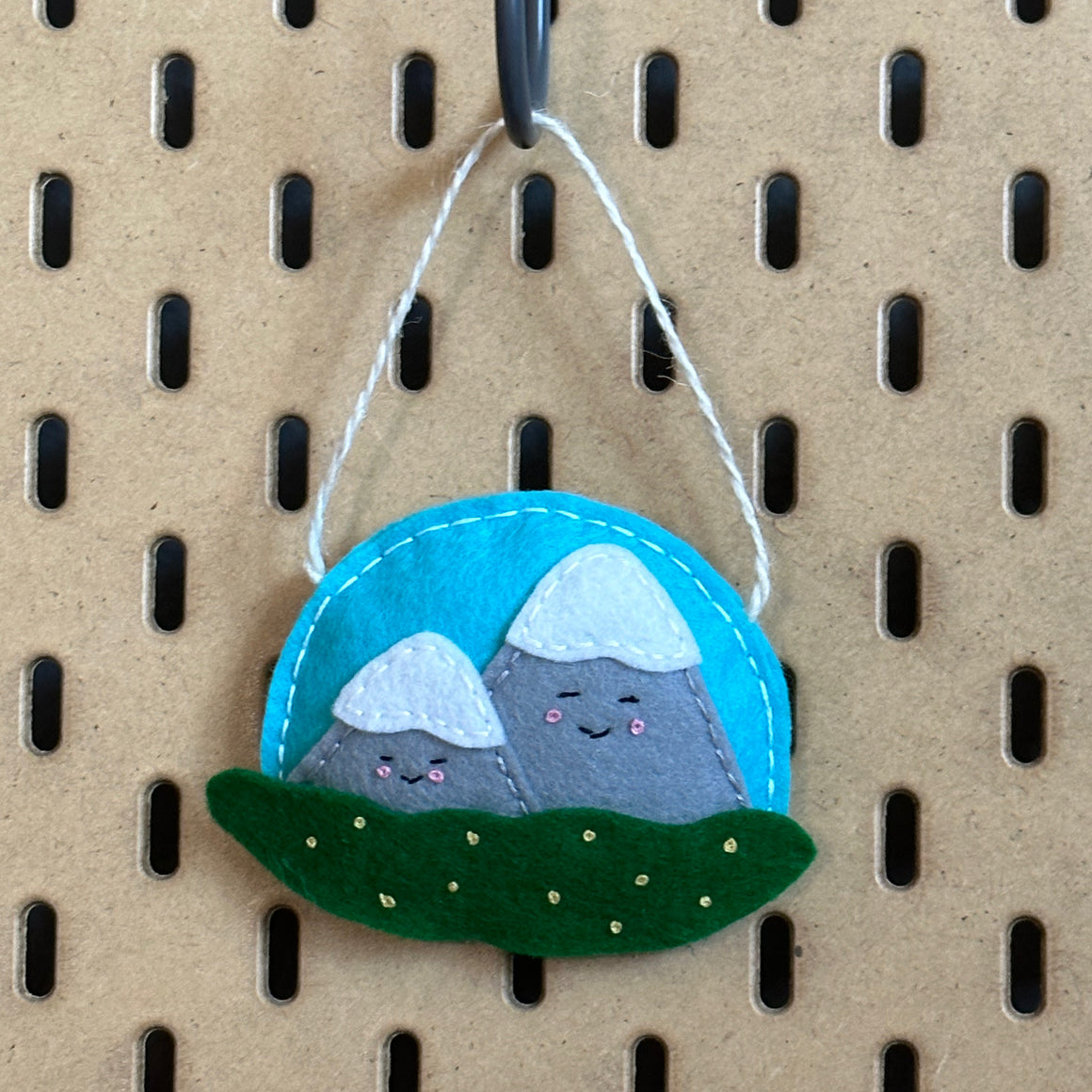 Happy Mountains Ornament